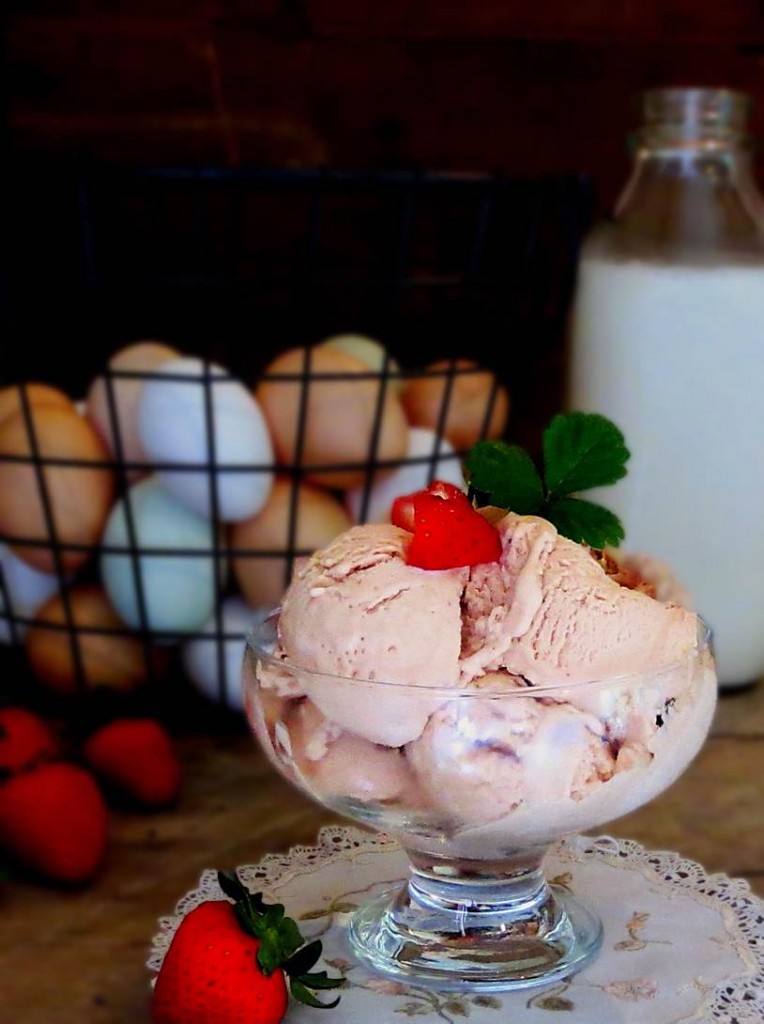 strawberry frozen yogurt recipe