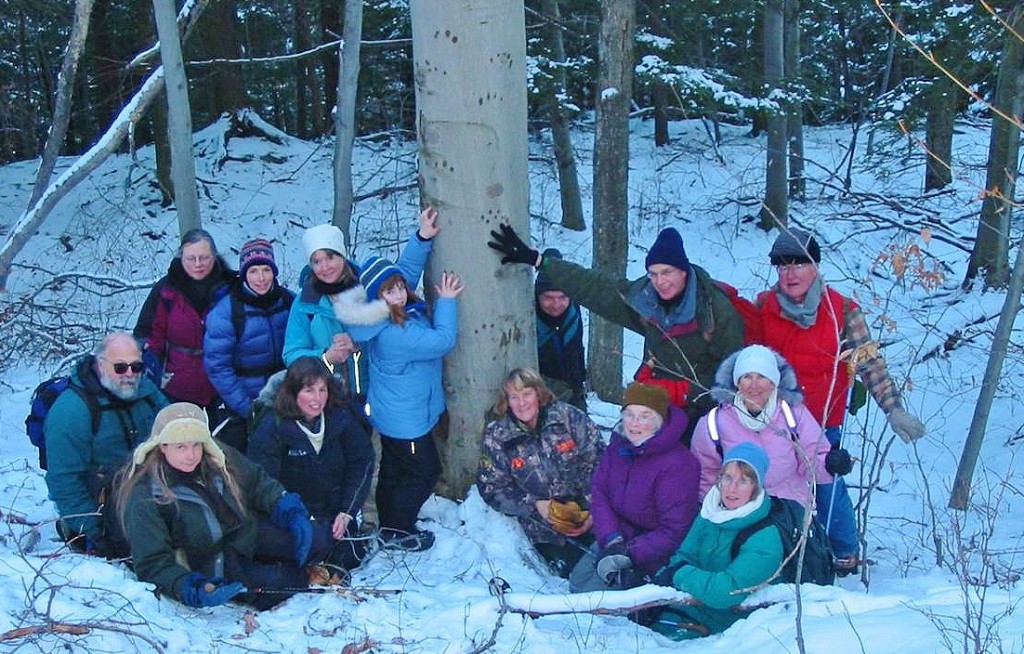 This motley crew trained together at a Vermont based wildlife tracking program called Keeping Track.